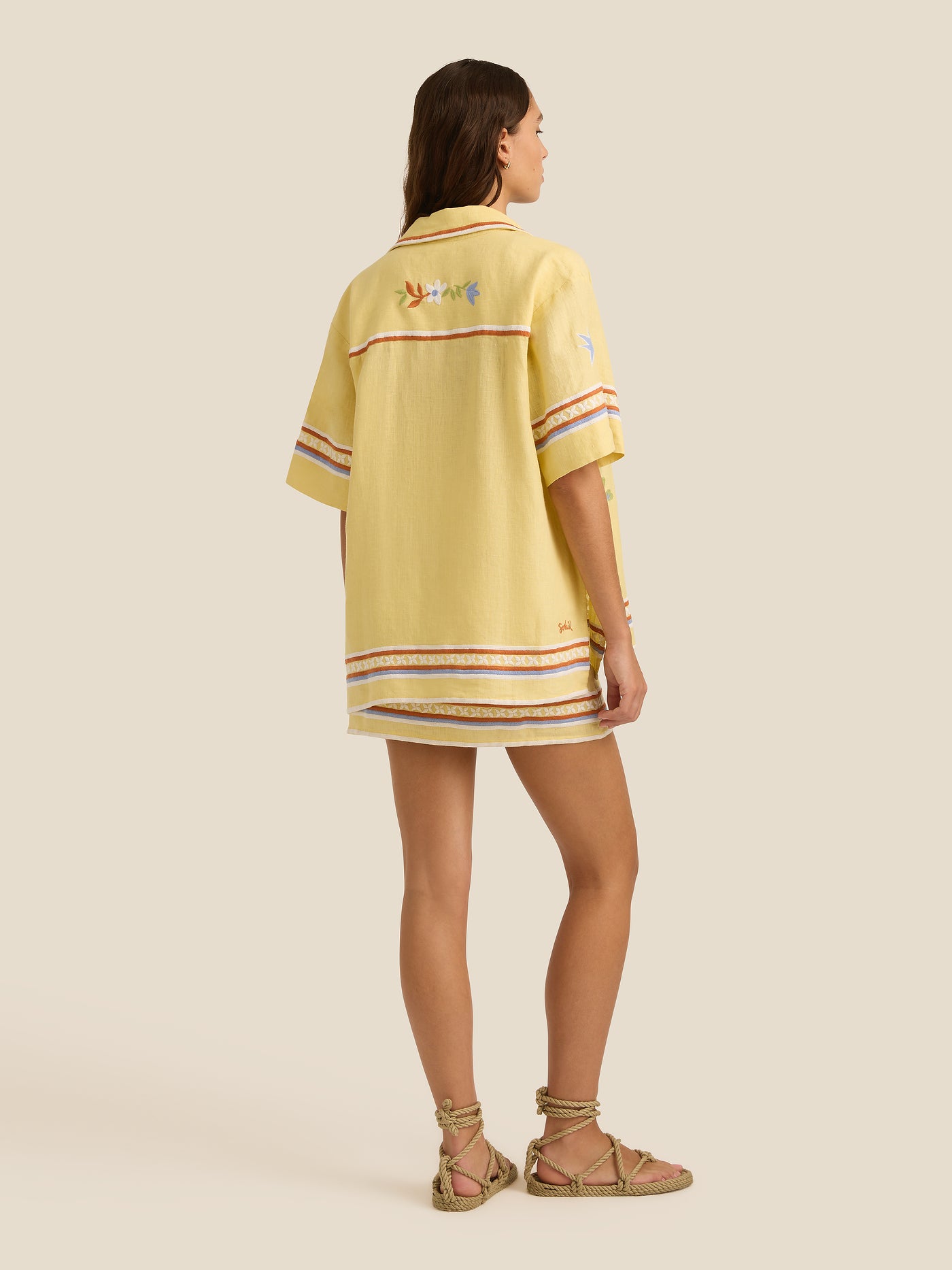 Darcy Shirt | Charm Embroidery