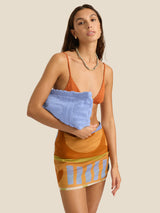 Towelling Pouch | Kin Cornflower