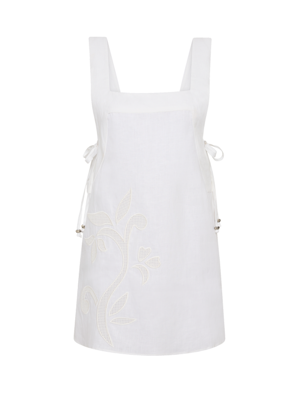 Harper Mini Dress | Lotus Broderie