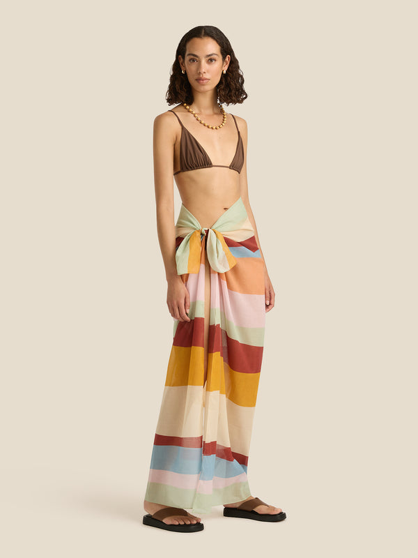 Square Pareo | Iris