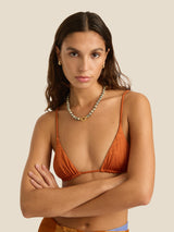 Eve Necklace | Dalmation Jasper Gold
