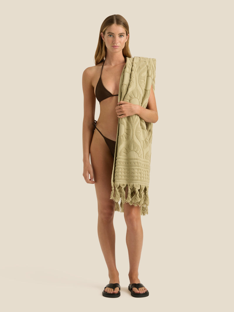 Sundown Towel | Sage