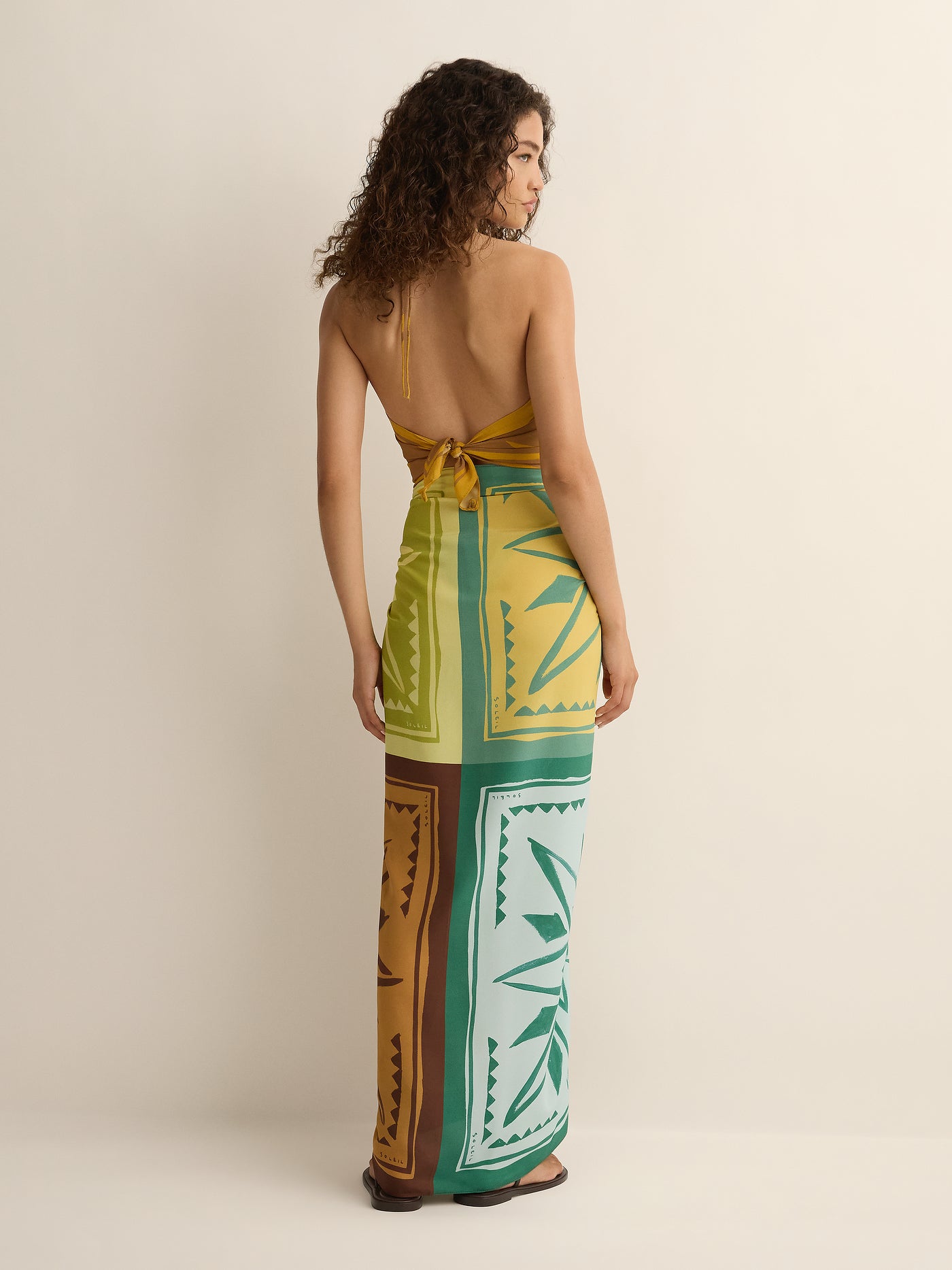 Square Pareo | Surya Tile Silk
