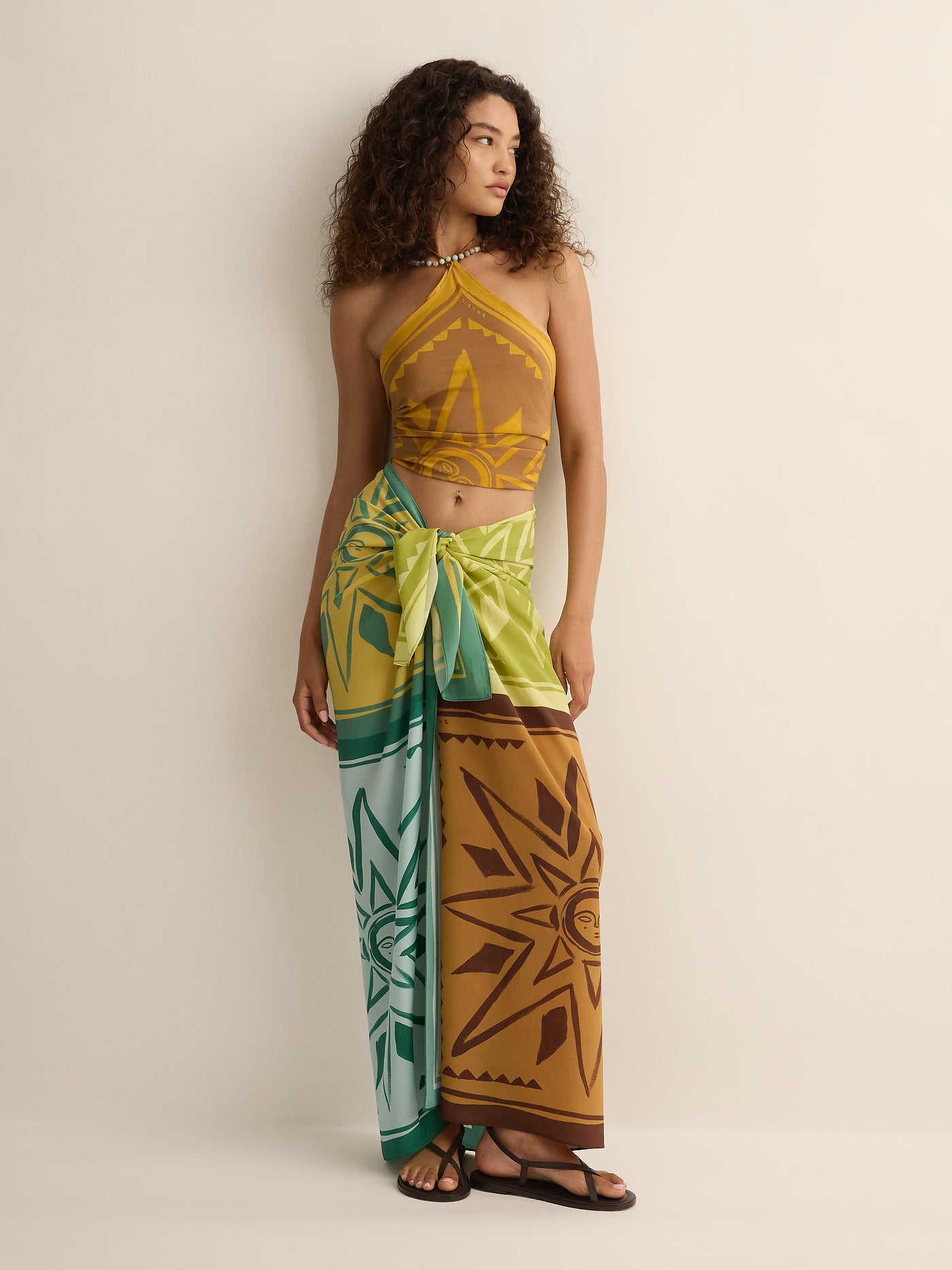 Square Pareo | Surya Tile Silk