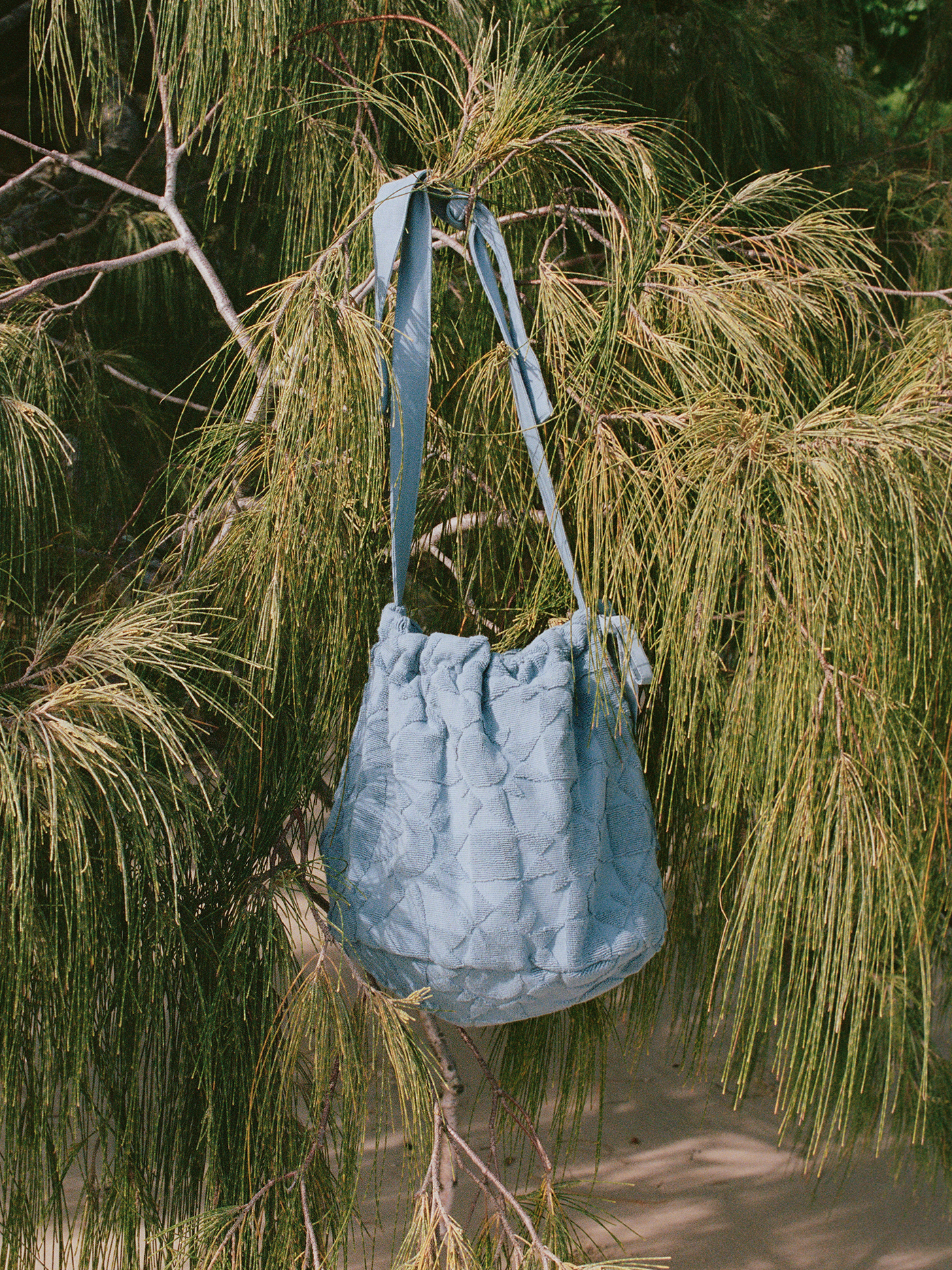 Towelling Bucket Bag | Solstice Tide