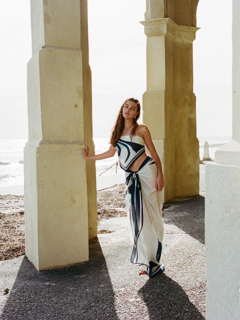 Square Pareo | Reed