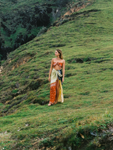 Square Pareo | Bandit Tile Silk