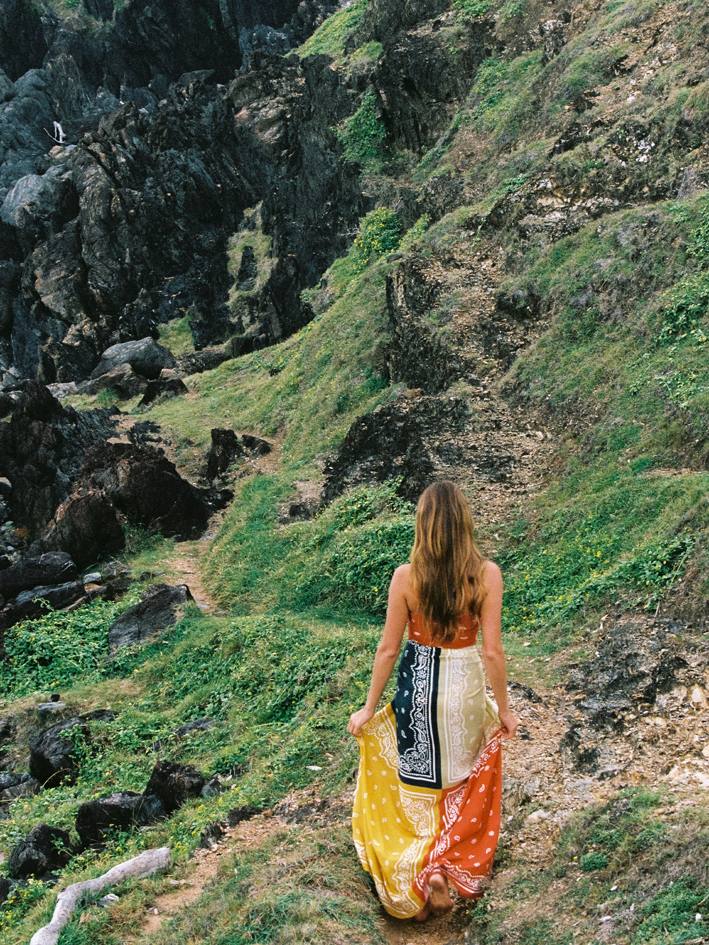 Square Pareo | Bandit Tile Silk