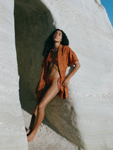 Towelling Mini Robe | Kin Clay