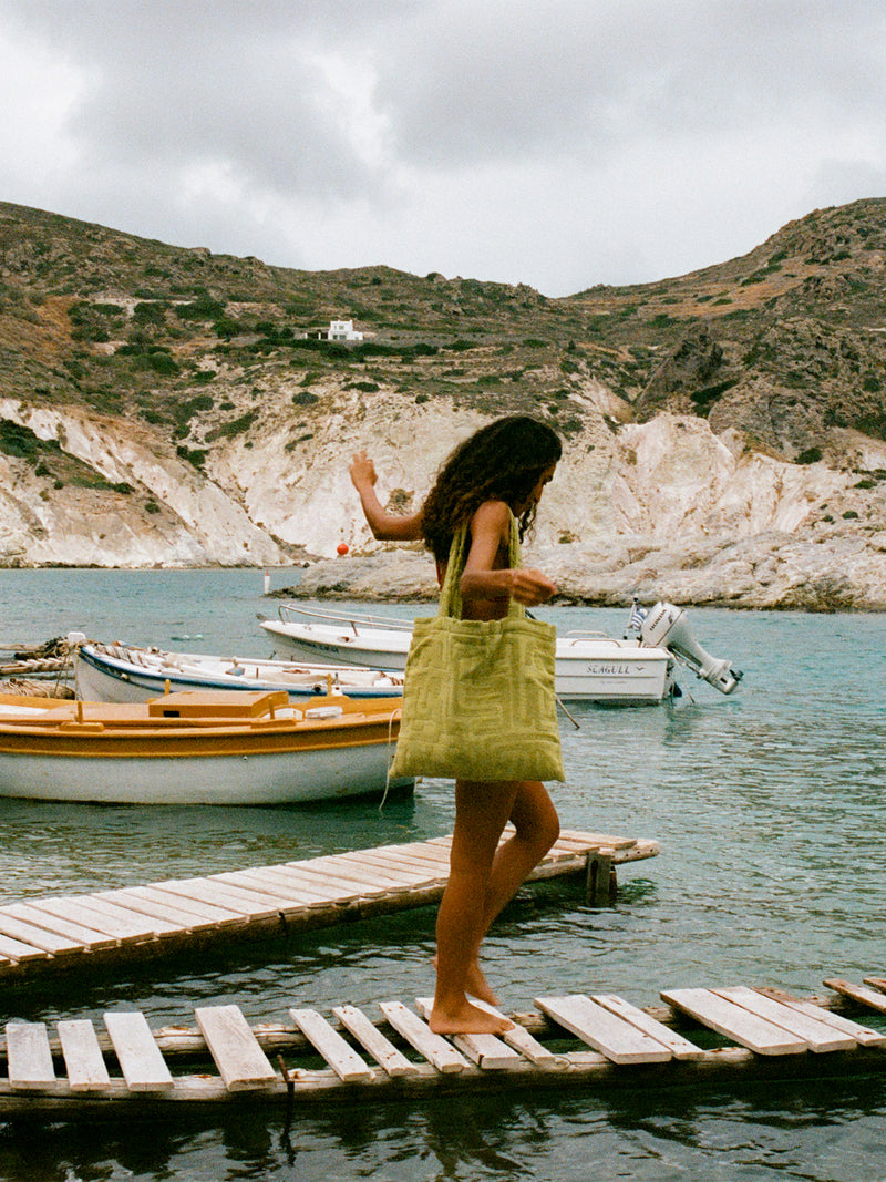 Towelling Tote | Kin Aloe