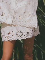 Connie Mini Skirt | Serpentine Broderie