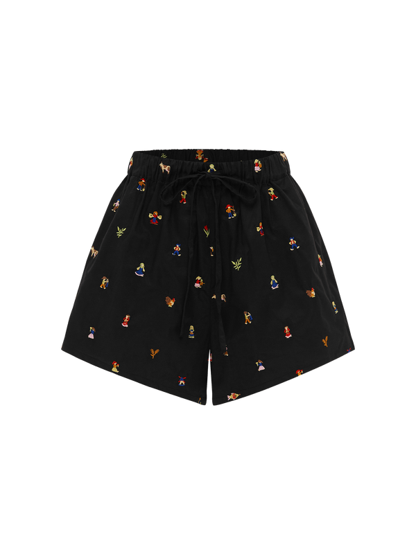 Abbey Shorts | Fellow Onyx