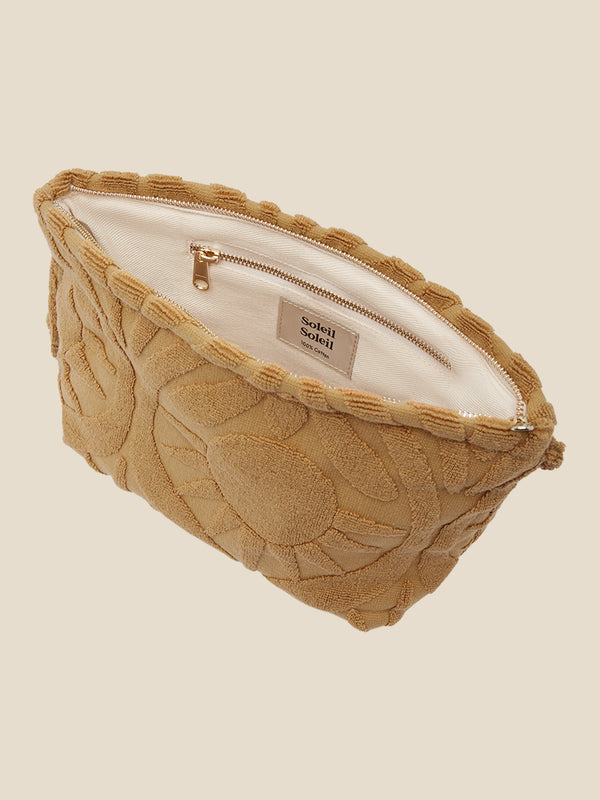 Sundown Towelling Pouch | Cinnamon