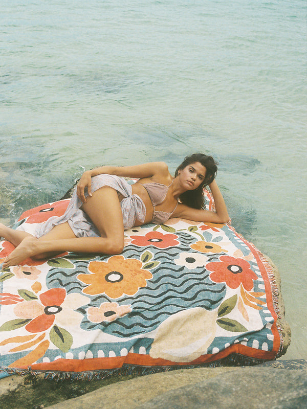 Woven Blanket | Flower Market